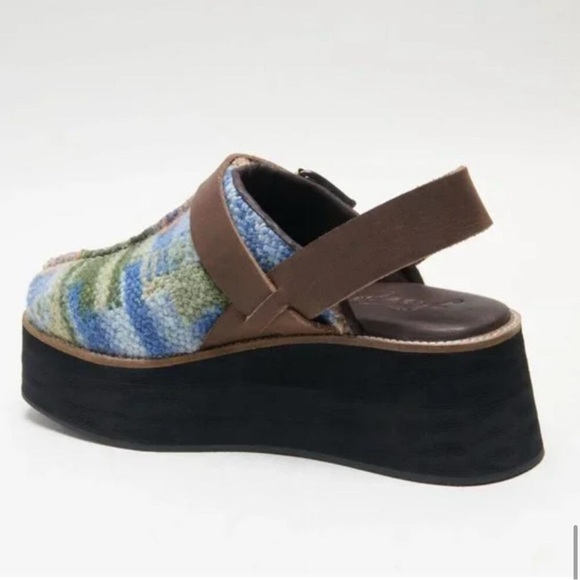 New ‼️ FREE PEOPLE Astrid Platform Mules. Size 8 - Picture 7 of 11